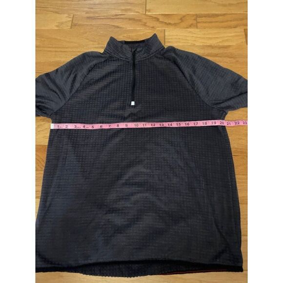Champion Mens large Quarter-Zip Long Sleeve high neck Performance Shirt - Picture 5 of 9